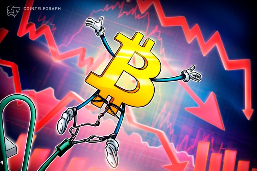 Bitcoin Sparks Fresh Crash Warnings as BTC Price Falls to $107,000