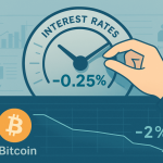 Fed Rate Cut Sends BTC Lower Amid Powell Uncertainty