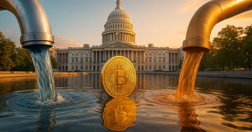 DC just turned the money hose back on — Here’s what it means for your Bitcoin bag
