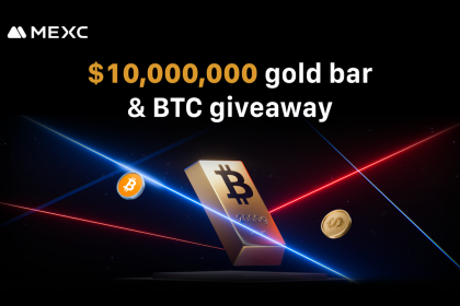 MEXC Launches Year-End Golden Era Showdown With 2,000g Gold Bar And BTC From 10 Million USDT Prize Pool