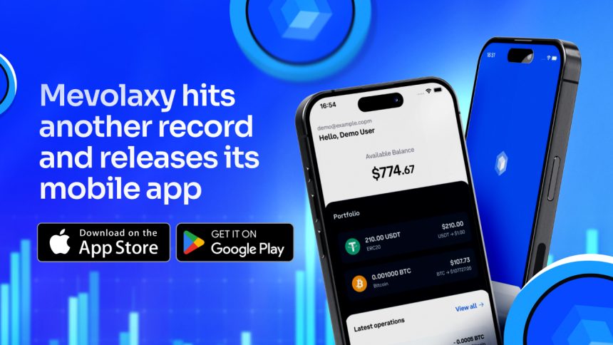 Mevolaxy Launches Mobile App And Announces Record Payouts
