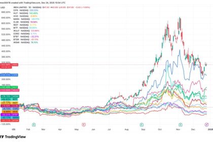 Winners and laggards emerge as IREN leads and BTDR falls behind