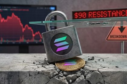 Solana (SOL) Trades Heavy Below $90 As Breakdown Risk Grows