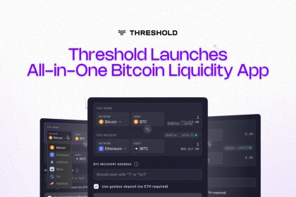 Threshold Launches All-in-One Bitcoin Liquidity App