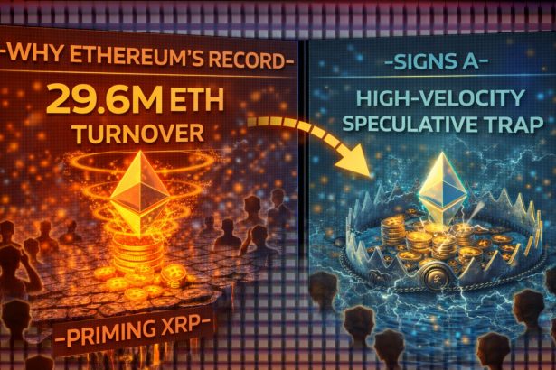 Why Ethereum’s Record 29.6M ETH Turnover Signals A High-Velocity Speculative Trap