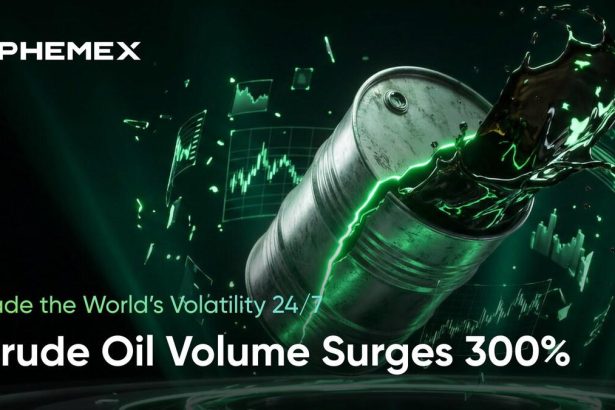 Phemex TradFi Crude Oil Trading Surges 300% As Ceasefire Volatility Sparks Record Demand