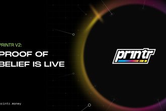 Printr Launches V2 Platform Update With Five Fee Models And On-Chain Proof Of Belief Staking