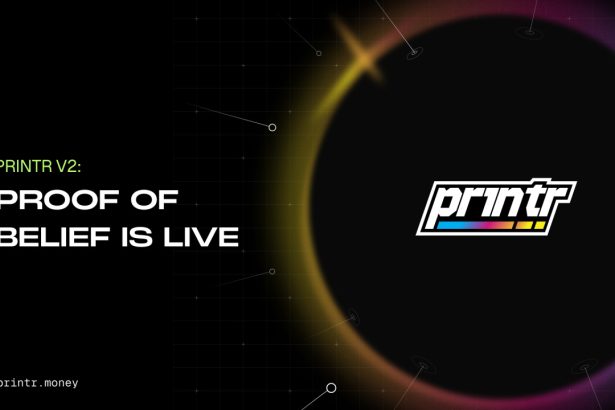 Printr Launches V2 Platform Update With Five Fee Models And On-Chain Proof Of Belief Staking