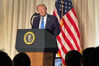 Trump defends crypto legislation at private event featuring boxer Mike Tyson, Tether CEO