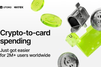 Wirex And Utorg Bring Seamless Crypto-to-Card Spending To 2M+ Users Worldwide
