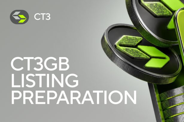 CT3 Begins Preparing Its Ecosystem for the Launch of the CT3GB Economy