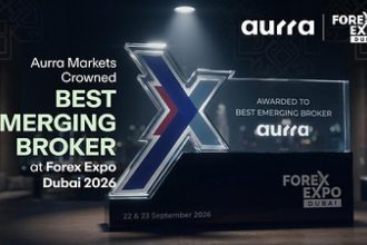 Aurra Markets Crowned ‘Best Emerging Broker’ at Forex Expo Dubai 2026