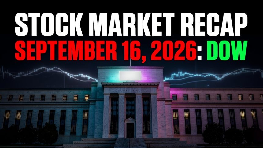 Stock Market Recap September 16, 2026: Dow Drops 600 On Fed Rate Hike