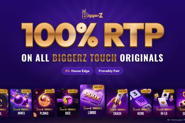 BiggerZ Crypto Casino Launches 100% RTP Originals With 0% House Edge