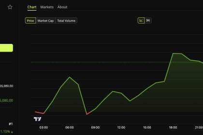 Bitcoin (BTC) Price Performance.