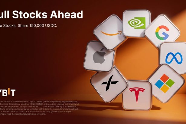 Bybit Kicks Off “Full Stocks Ahead” With a 150,000 USDC Prize Pool for Its New Stocks Trading Service