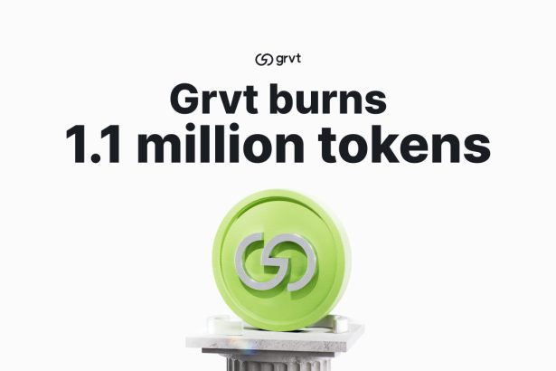 GRVT Burns 1.1 Million Tokens as Countdown to Grvt 2.0 Begins